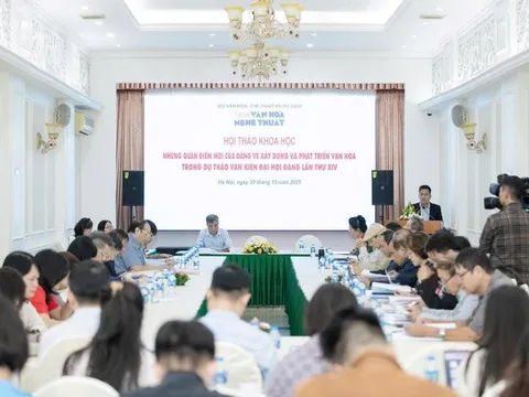 Hội thảo khoa học "Những quan điểm mới của Đảng về xây dựng và phát triển văn hóa trong Dự thảo Văn kiện Đại hội Đảng lần thứ XIV"