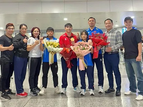 Đội tuyển cử tạ Việt Nam hoàn thành mục tiêu tại Đại hội Thể thao Trẻ châu Á 2025