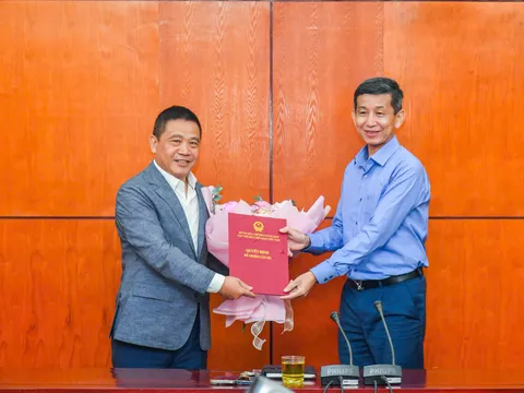 Lễ trao Quyết định bổ nhiệm ông Vũ Xuân Thành giữ chức Chánh Văn phòng Cục Thể dục thể thao Việt Nam