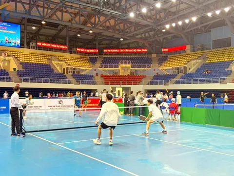 200 vận động viên tranh tài Giải vô địch Pickleball các câu lạc bộ tỉnh Quảng Ninh mở rộng 2025