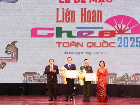 Trao hơn 100 giải thưởng tại Liên hoan Chèo toàn quốc 2025