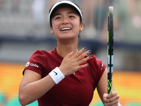 Eala trở thành tay vợt nữ Philippines đầu tiên lọt tốp 50 WTA