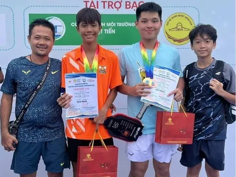 4 tay vợt pickleball "nhí" tham dự World Junior Championship