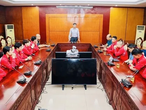 Đội tuyển bóng bàn Việt Nam tập huấn tại Trung Quốc