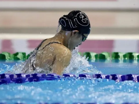 Các vận động viên trọng điểm đội tuyển bơi Việt Nam tập huấn tại Trung Quốc