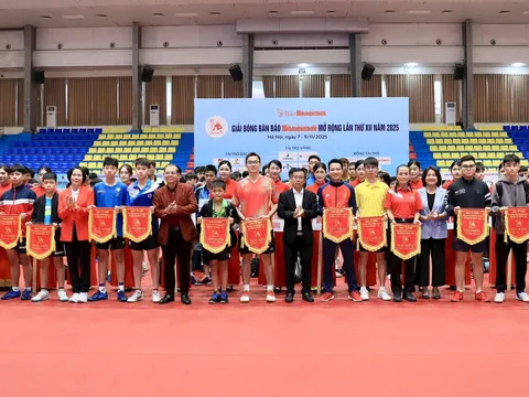 Khai mạc Giải Bóng bàn Báo Hànộimới mở rộng lần thứ XII năm 2025