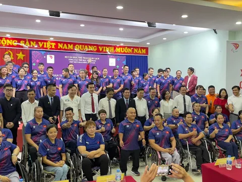 Thể thao người khuyết tật Việt Nam có gần 140 vận động viên tranh tài ở ASEAN Para Games 13 