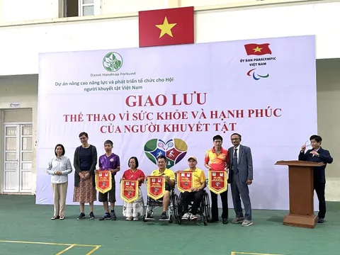 Khai mạc Giao lưu thể thao cho người khuyết tật năm 2025