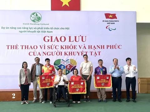 Bế mạc Giao lưu thể thao cho người khuyết tật năm 2025