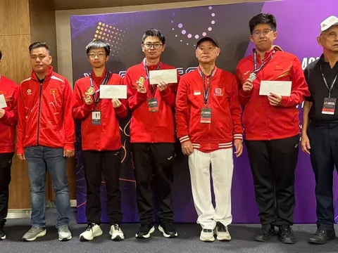 Đại hội Thể thao Trí tuệ châu Á 2025: Lại Lý Huynh xếp hạng tư nội dung cờ Chớp