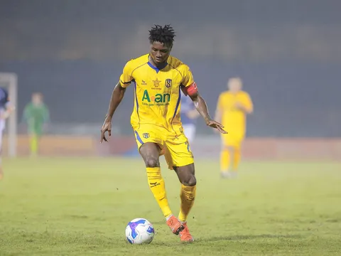 Vòng 1/8 Cúp Quốc gia > Sông Lam Nghệ An 2-3 SHB Đà Nẵng: Cú đúp của Olaha không thể giúp chủ nhà lật ngược tình thế