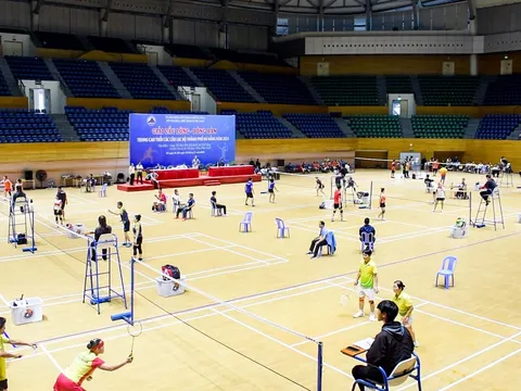 Giải Cầu lông và Bóng bàn trung, cao tuổi Đà Nẵng năm 2025