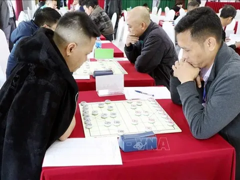 Khởi tranh Giải vô địch cờ Tướng xuất sắc quốc gia năm 2025