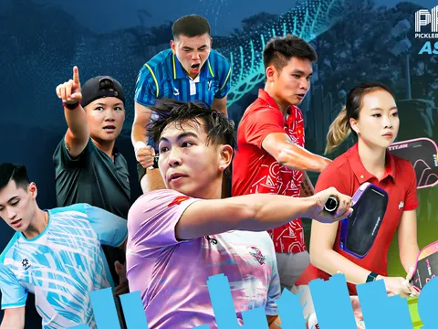 4 tay vợt Việt Nam góp mặt tại Giải Pickleball PA Asia Tour Hàng Châu 2025
