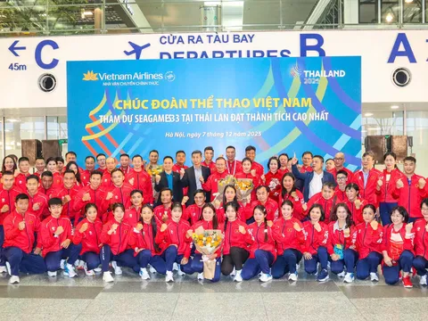 Đoàn Thể thao Việt Nam lên đường tham dự SEA Games 33