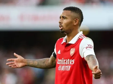 Arsenal khiến Gabriel Jesus thất vọng