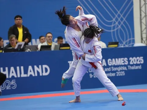 SEA Games 33: Ju-jitsu “mở hàng” huy chương cho Đoàn Thể thao Việt Nam