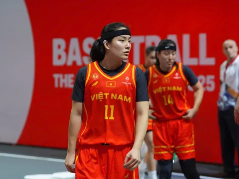 SEA Games 33: Đội tuyển bóng rổ 3x3 Việt Nam gặp khó khăn trong trận ra quân