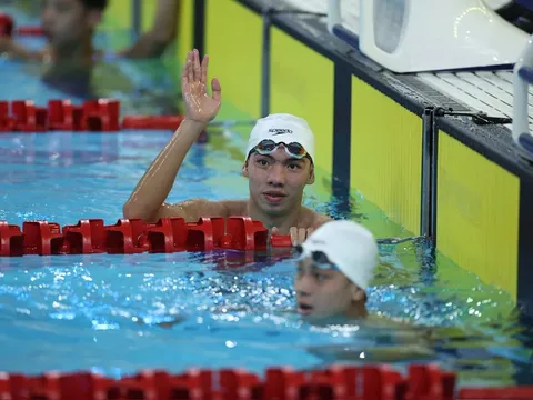 Môn Bơi SEA Games 33: Việt Nam có 5 vận động viên vào chung kết trong ngày 13/12