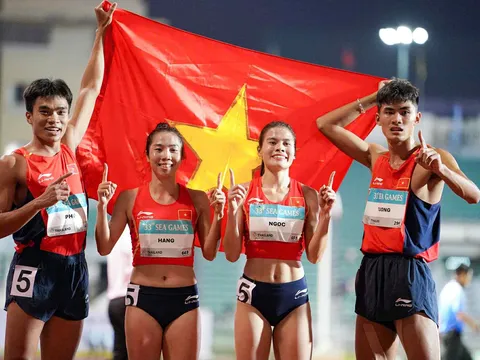 Nhật ký SEA Games 33 ngày 13/12: Điền kinh Việt Nam phá kỷ lục nội dung chạy tiếp sức 4x400m hỗn hợp
