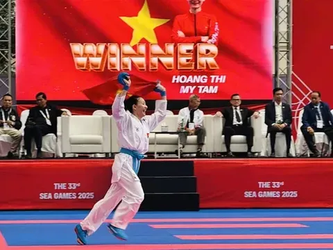 Môn Karate SEA Games 33: Thi đấu vùng nổ, Việt Nam lập “hat-trick vàng”