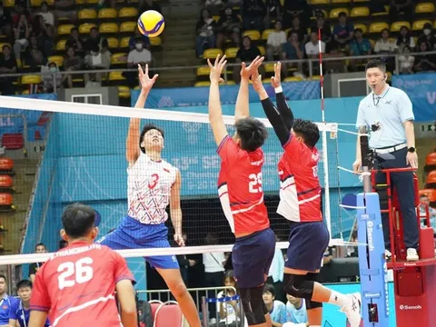 Môn Bóng chuyền SEA Games 33: Đội tuyển nam Việt Nam khởi đầu thuận lợi