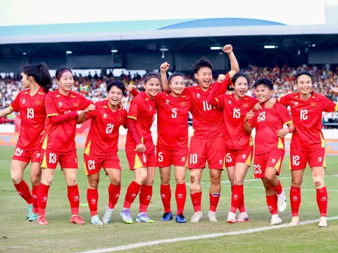 Tuyển nữ Việt Nam thăng hạng 36 FIFA