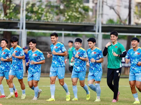 U22 Việt Nam sẵn sàng cho trận gặp U22 Philippines ở bán kết SEA Games 33