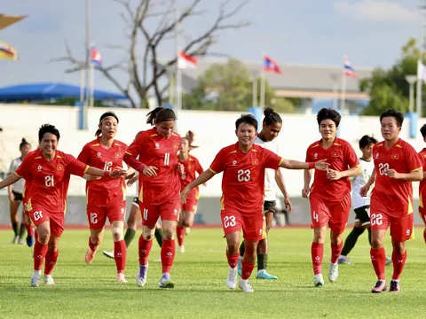 Bóng đá nữ SEA Games 33: Đội tuyển Việt Nam vào chung kết với chiến thắng "5 sao"