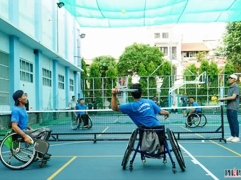 Bác Vũ Hằng ở Thái Nguyên hỏi: Xin cho biết, người khuyết tật có nên lựa chọn môn Pickleball để tập luyện thường xuyên?