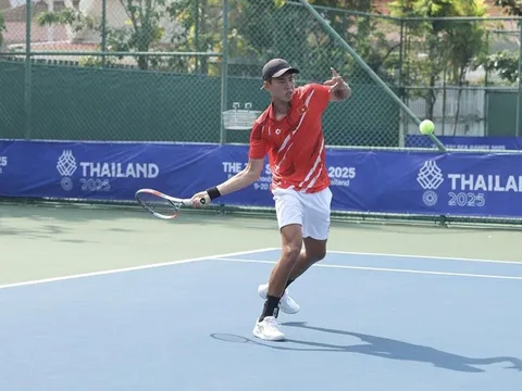 Môn Quần vợt SEA Games 33: Hai cặp đôi nam - nữ Việt Nam dừng bước ở Tứ kết