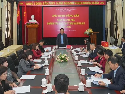 Cụm Thi đua số 2 - Bộ Văn hóa, Thể thao và Du lịch tổ chức Hội nghị tổng kết công tác thi đua, khen thưởng năm 2025 và triển khai nhiệm vụ năm 2026