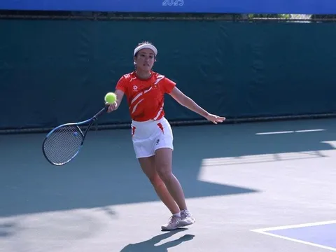 Môn Quần vợt SEA Games 33: Cặp đôi nữ Việt Nam dừng bước ở Tứ kết