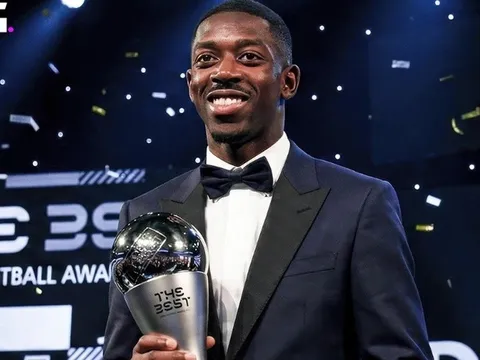 Dembele giành The Best 2025, tranh cãi ở đội hình hay nhất FIFA