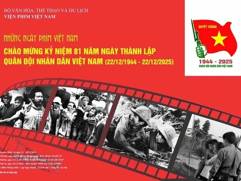 Chiếu phim miễn phí nhân kỷ niệm 81 năm Ngày thành lập Quân đội Nhân dân Việt Nam