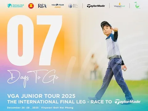 Việt Nam đăng cai Vòng chung kết Giải Golf VGA Junior tour 2025