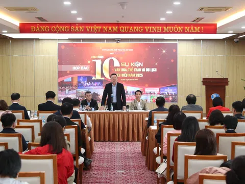Bình chọn 10 sự kiện Văn hóa, Thể thao và Du lịch tiêu biểu năm 2025