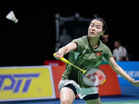 Tay vợt Nguyễn Thùy Linh khởi đầu năm 2026 tại Giải Cầu lông Super 750 ở Ấn Độ