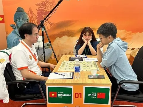 Kỳ thủ Nguyễn Thành Bảo giành ngôi á quân Giải cờ Tướng danh thủ quốc tế 2025