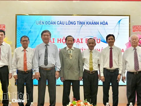 Đại hội đại biểu Liên đoàn Cầu lông tỉnh Khánh Hòa lần thứ I