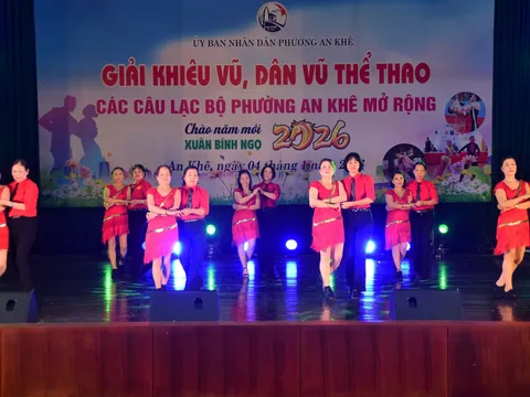 Phường An Khê tổ chức Giải Khiêu vũ, Dân vũ thể thao chào năm mới 2026