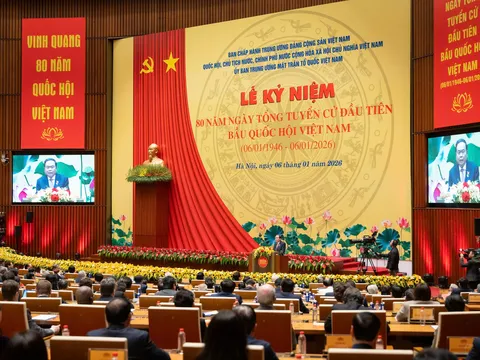 Toàn văn phát biểu của Chủ tịch Quốc hội Trần Thanh Mẫn tại Lễ Kỷ niệm 80 năm Ngày Tổng tuyển cử đầu tiên bầu Quốc hội Việt Nam