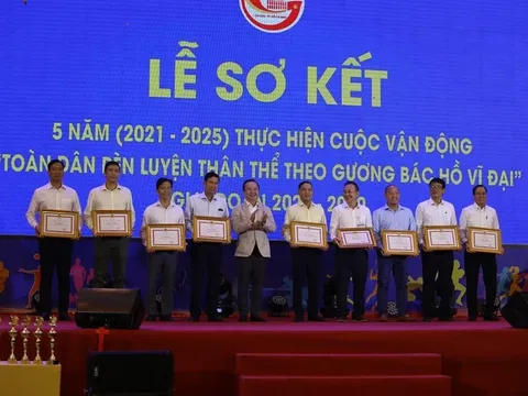 TP.HCM sơ kết 5 năm thực hiện Cuộc vận động “Toàn dân rèn luyện thân thể theo gương Bác Hồ vĩ đại"