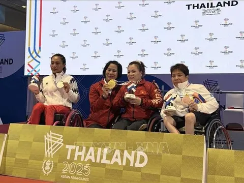 Đoàn Thể thao Người khuyết tật Việt Nam giành thêm 6 huy chương vàng
