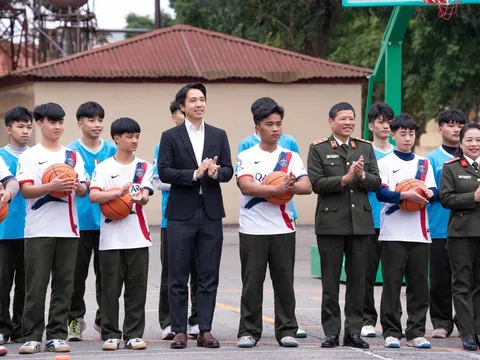 Khởi công xây dựng sân chơi thể thao cho học sinh Trường Văn hóa I