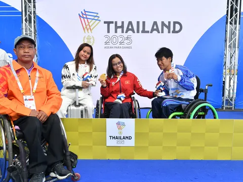 ASEAN Para Games 13: Đội tuyển bơi Việt Nam giành 14 huy chương vàng, 17 huy chương bạc, 26 huy chương đồng, phá 5 lục 