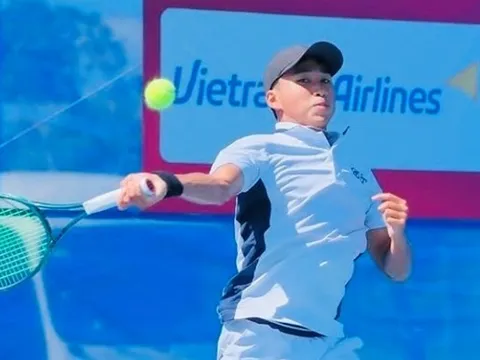 Vũ Hà Minh Đức dừng bước ở chặng 2 Giải Quần vợt ATP Challenger 50