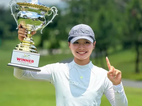 Lê Chúc An lọt tốp 170 golfer nghiệp dư nữ hàng đầu thế giới
