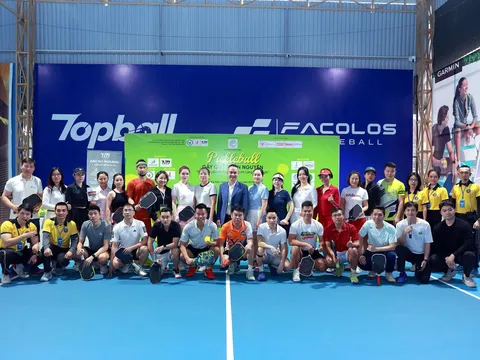 Khai mạc Giải Pickball gây quỹ thiện nguyện “Gói trọn yêu thương - Ấm tình Làng Hữu nghị”