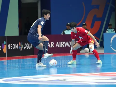 Giải vô địch Futsal châu Á 2026: Đội tuyển Việt Nam thua Thái Lan đầy tiếc nuối